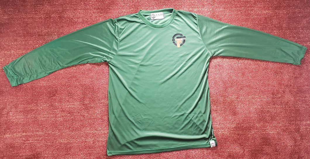 Men Athletic gym shirt ( Green )