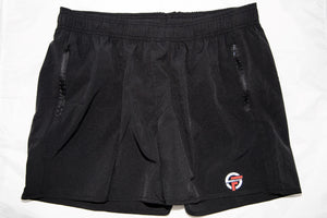 Women's zippered gym shorts